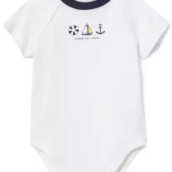 Janie and Jack Other - 0-3m - Janie and Jack Nautical Bodysuit Onesie